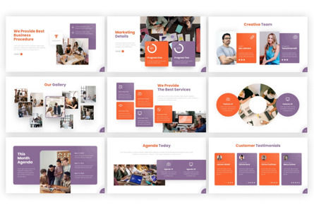 Advertsly Marketing Powerpoint Template, Slide 3, 09700, Business — PoweredTemplate.com