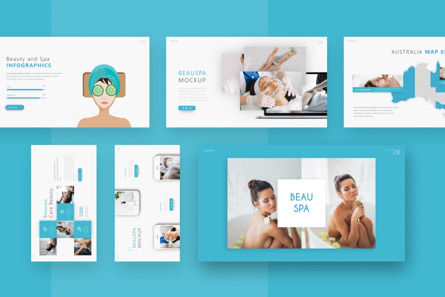 Beauspa Beauty Modern Powerpoint Template, 幻灯片 4, 09708, 健康和休闲 — PoweredTemplate.com
