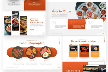 Asian Food Culinary Creative Powerpoint Template, スライド 4, 09709, Food & Beverage — PoweredTemplate.com