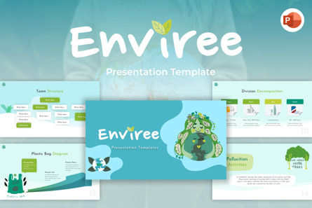 Envire Nature Campaign PowerPoint Template, 09714, Nature & Environment — PoweredTemplate.com