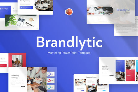 Brandlytic Marketing Powerpoint Template, Modelo do PowerPoint, 09720, Finanças/Contabilidade — PoweredTemplate.com