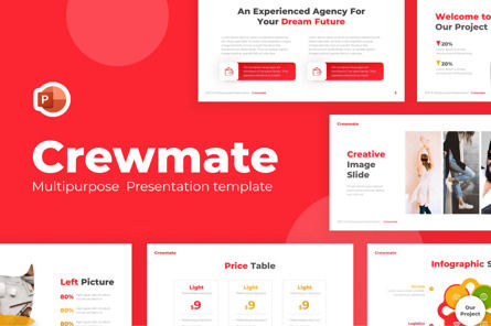 Crewmate Multipurpose Powerpoint Template, Modele PowerPoint, 09724, Business — PoweredTemplate.com