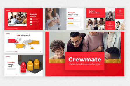 Crewmate Multipurpose Powerpoint Template, 幻灯片 2, 09724, 商业 — PoweredTemplate.com