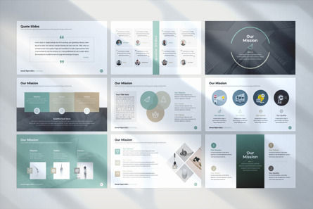 Annual Report PowerPoint Template, Slide 11, 09733, Lavoro — PoweredTemplate.com