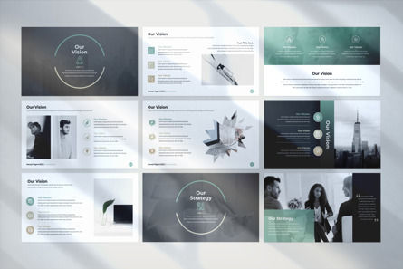 Annual Report PowerPoint Template, Slide 12, 09733, Lavoro — PoweredTemplate.com