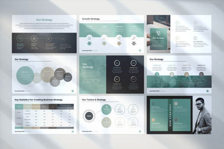 Annual Report PowerPoint Template, Slide 13, 09733, Lavoro — PoweredTemplate.com