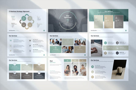 Annual Report PowerPoint Template, Slide 14, 09733, Lavoro — PoweredTemplate.com