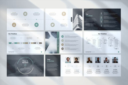Annual Report PowerPoint Template, Slide 18, 09733, Lavoro — PoweredTemplate.com