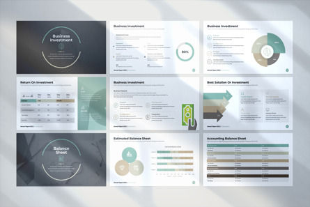 Annual Report PowerPoint Template, Slide 20, 09733, Lavoro — PoweredTemplate.com