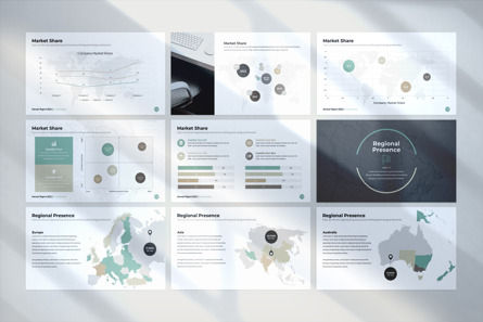 Annual Report PowerPoint Template, Slide 22, 09733, Lavoro — PoweredTemplate.com