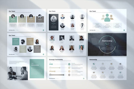 Annual Report PowerPoint Template, Slide 28, 09733, Lavoro — PoweredTemplate.com