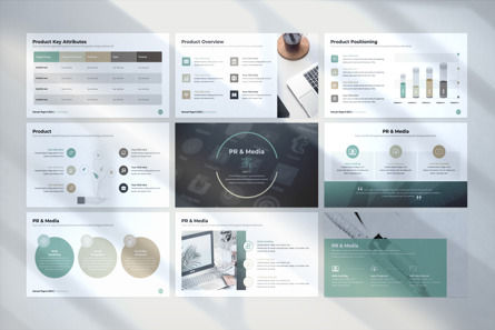 Annual Report PowerPoint Template, Slide 31, 09733, Lavoro — PoweredTemplate.com