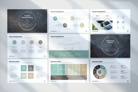 Annual Report PowerPoint Template, Slide 32, 09733, Lavoro — PoweredTemplate.com