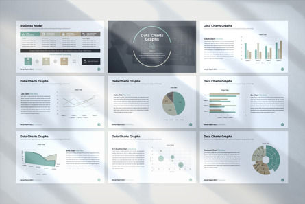 Annual Report PowerPoint Template, Slide 33, 09733, Bisnis — PoweredTemplate.com