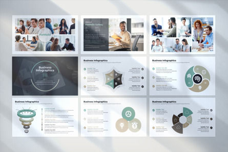 Annual Report PowerPoint Template, Diapositive 35, 09733, Business — PoweredTemplate.com