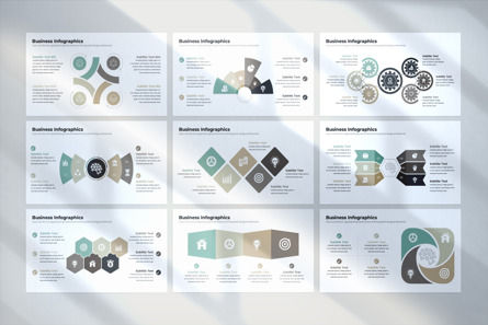 Annual Report PowerPoint Template, Diapositive 36, 09733, Business — PoweredTemplate.com