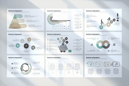 Annual Report PowerPoint Template, Diapositiva 38, 09733, Negocios — PoweredTemplate.com