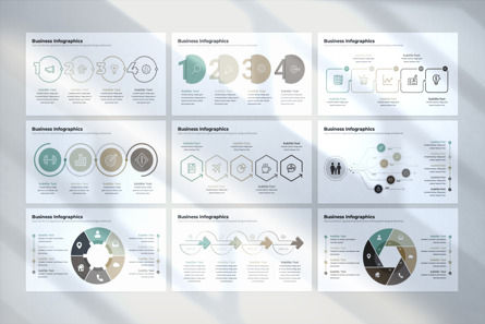 Annual Report PowerPoint Template, Diapositiva 39, 09733, Negocios — PoweredTemplate.com