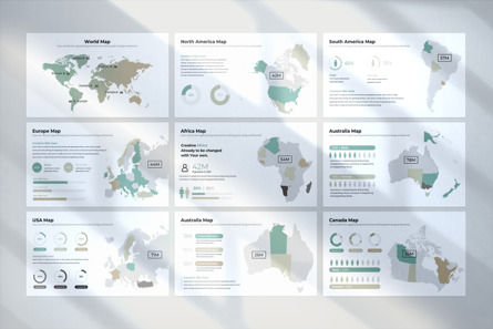 Annual Report PowerPoint Template, Diapositive 42, 09733, Business — PoweredTemplate.com