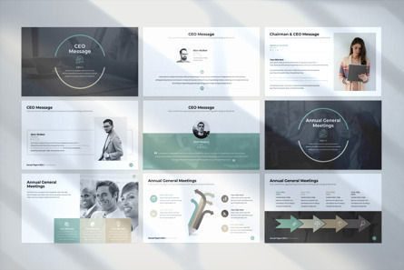 Annual Report PowerPoint Template, Slide 8, 09733, Lavoro — PoweredTemplate.com