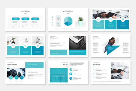 Business Plan PowerPoint Template, Slide 13, 09734, Bisnis — PoweredTemplate.com