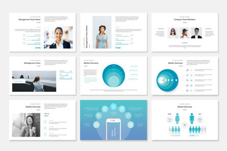 Business Plan PowerPoint Template, Slide 16, 09734, Bisnis — PoweredTemplate.com