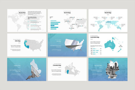 Business Plan PowerPoint Template, Diapositiva 44, 09734, Negocios — PoweredTemplate.com