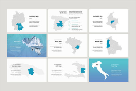 Business Plan PowerPoint Template, Diapositiva 45, 09734, Negocios — PoweredTemplate.com