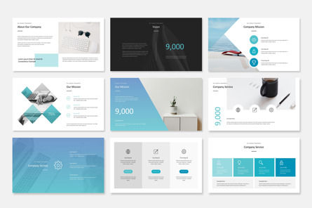 Business Plan PowerPoint Template, Diapositiva 8, 09734, Negocios — PoweredTemplate.com