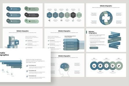 Annual Report Presentation Template, Diapositive 28, 09740, Business — PoweredTemplate.com