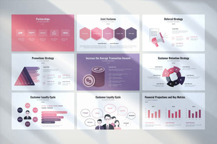 Marketing Plan PowerPoint Template, スライド 22, 09742, ビジネス — PoweredTemplate.com