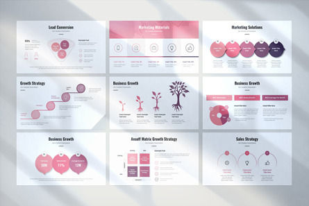 Marketing Plan PowerPoint Template, スライド 23, 09742, ビジネス — PoweredTemplate.com