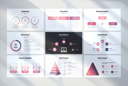 Marketing Plan PowerPoint Template, Diapositiva 25, 09742, Negocios — PoweredTemplate.com