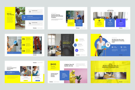Doclean GoogleSlide Templates, Diapositive 3, 09749, Business — PoweredTemplate.com