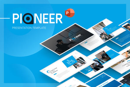 Pioneer Multipurpose Presentation Template, 파워 포인트 템플릿, 09755, 비즈니스 — PoweredTemplate.com
