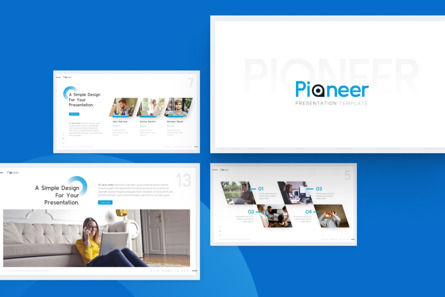 Pioneer Multipurpose Presentation Template, Diapositiva 2, 09755, Negocios — PoweredTemplate.com