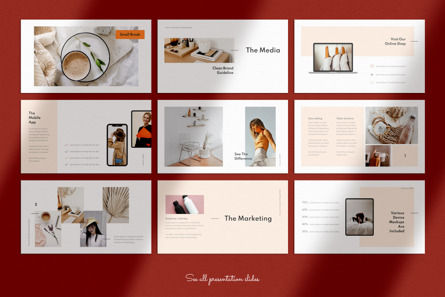 Brand Guidelines Presentation Template, Slide 5, 09763, Lavoro — PoweredTemplate.com