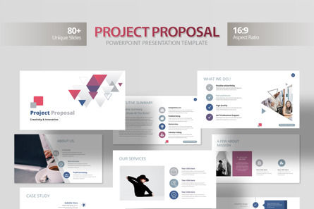 Business Proposal Presentation Template, PowerPoint Template, 09775, Business — PoweredTemplate.com