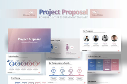 Business Proposal PowerPoint Template, Modele PowerPoint, 09783, Business — PoweredTemplate.com