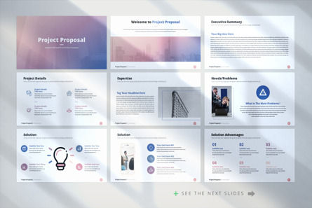 Business Proposal PowerPoint Template, 幻灯片 5, 09783, 商业 — PoweredTemplate.com