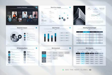 Marketing Plan PowerPoint Template, Diapositive 17, 09785, Business — PoweredTemplate.com