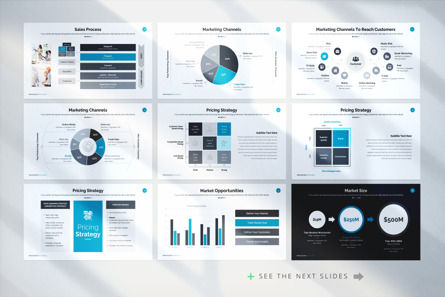 Marketing Plan PowerPoint Template, 슬라이드 8, 09785, 비즈니스 — PoweredTemplate.com