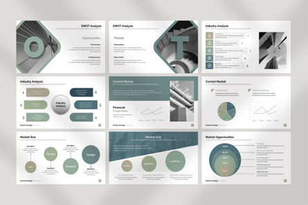 Business Strategy PowerPoint Template, Diapositive 8, 09790, Business — PoweredTemplate.com