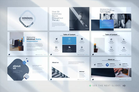 Minimal PowerPoint Template, Diapositive 4, 09794, Business — PoweredTemplate.com
