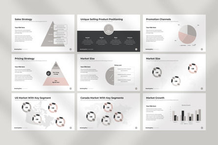 Marketing Plan PowerPoint Template, Diapositiva 6, 09798, Negocios — PoweredTemplate.com