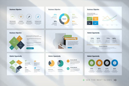 Look Minimal PowerPoint Template, Diapositive 10, 09803, Business — PoweredTemplate.com