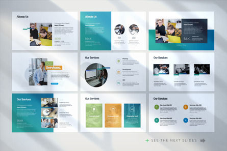 Look Minimal PowerPoint Template, Diapositive 6, 09803, Business — PoweredTemplate.com