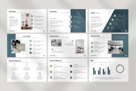 Business Strategy Google Slides Template, Diapositiva 6, 09804, Negocios — PoweredTemplate.com