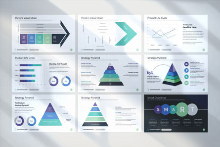 Tactical Marketing Plan PowerPoint Template, Diapositive 20, 09808, Business — PoweredTemplate.com