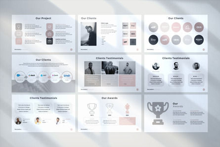 The Creative PowerPoint Template, Deslizar 13, 09809, Negócios — PoweredTemplate.com